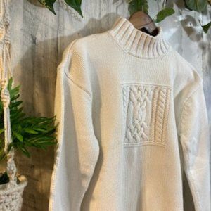 Lauren Ralph Lauren Hand Knit Sweater/Large
